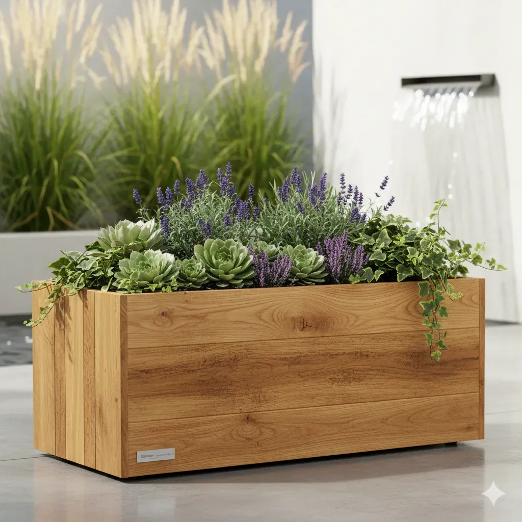 Jardineras de madera